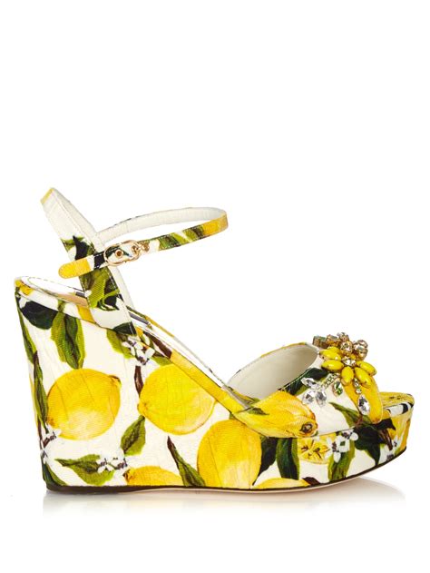 dolce gabbana slave sandals|dolce gabbana sandals lemon.